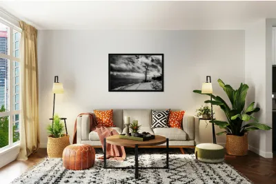 Ghosts of the Shoreline: Dead Tree Footprints Reproduction