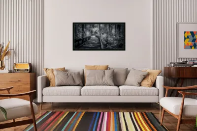 Silver Boardwalk Reproduction