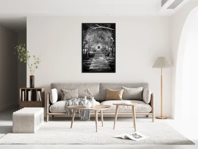 Olive Promenade Reproduction