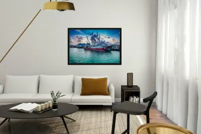 Harbors Turquoise Dream Reproduction