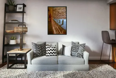 Forgotten Fortitude: Weathered Bars in Fort Macon Reproduction