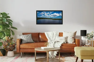 Marshland Tranquility: A Glimpse into Bodie Islands Outer Banks Beauty Reproduction