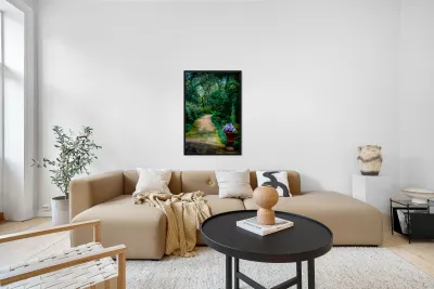 Garden Tapestry: A Walk Through Natures Beauty Reproduction