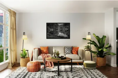 Natures Perfect Mirror Reproduction