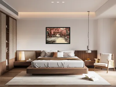 City in Bloom: Yorks Stroll Through Infrared Hues Reproduction