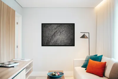 Deserted Elegance: Unearthing Natural Patterns in the Badlands Reproduction