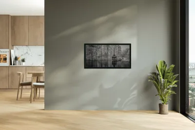 Infrared pond Gazebo Reproduction