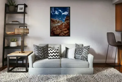 Stairway to Tranquility: Exploring Sylvan Lake South Dakota Reproduction