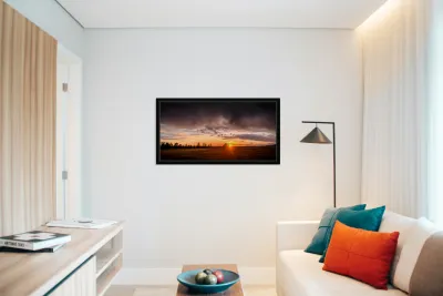 Montana Sunset Reproduction