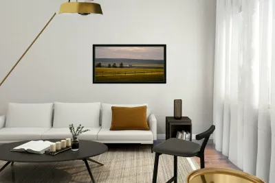 Montanas Golden Hour Hymn Reproduction