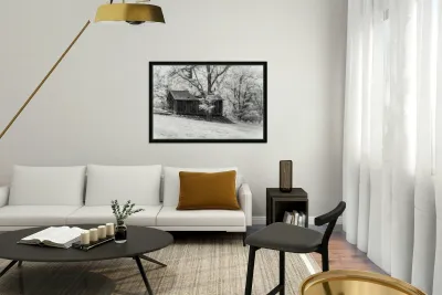 Whispers of the Past: Stonewalls Rustic Barn Reproduction