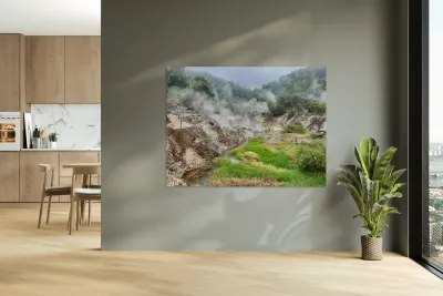 Cibuni Rengganis Crater Java Indonesia 1 Reproduction