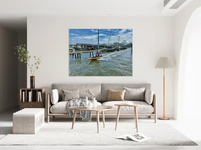 Kampong Ayer Floating Village Brunei 1 Reproduction