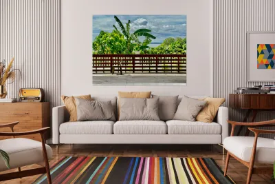 Nice Balcony Sandakan Borneo Reproduction