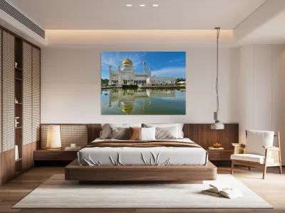 Omar Ali Saifuddien Mosque Collection Brunei 9 Reproduction