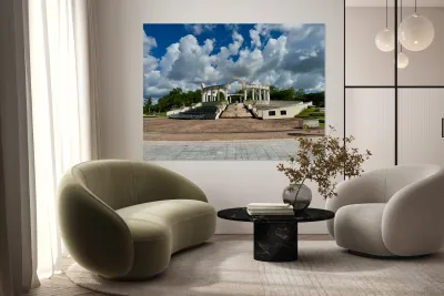 Taman Jubli Perak Monument in Bandar Seri Begawan Brunei Reproduction