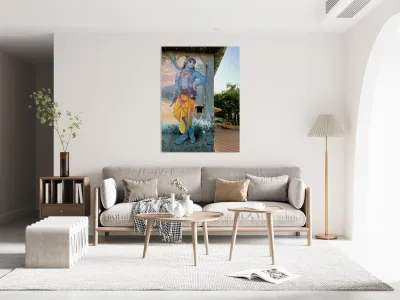 Vrindavan ISKCON Temple India 2 Reproduction