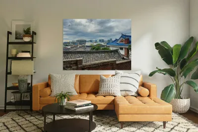 Bukchon Hanok Village Seoul Korea 3 Reproduction