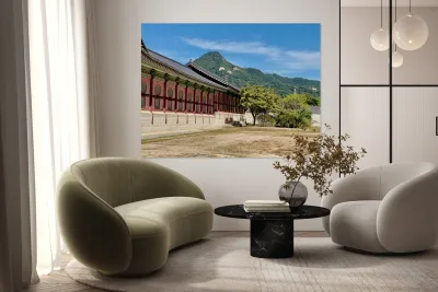 Gyeongbokgung Palace Seoul Korea 6 Reproduction