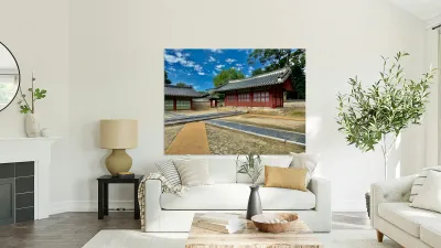 Jongmyo Shrine Seoul Korea 1 Reproduction