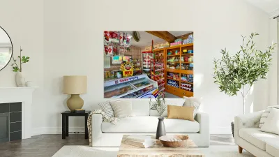 Old General Store Seoul South Korea 1 Reproduction