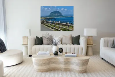 Sanbangsan Mount Jeju South Korea 2 Reproduction