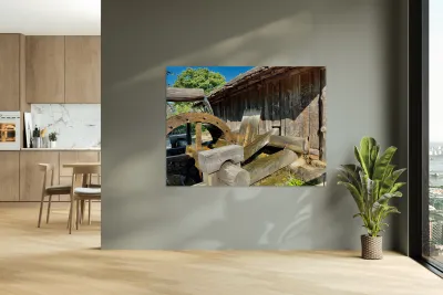 Water Wheel Seoul South Korea Reproduction