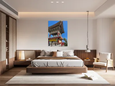 Yakcheonsa Temple Jeju South Korea 2 Reproduction