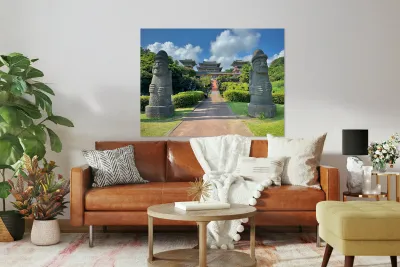 Yakcheonsa Temple Jeju South Korea 1 Reproduction