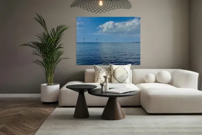 Wind Mills Jeju South Korea 3 Reproduction