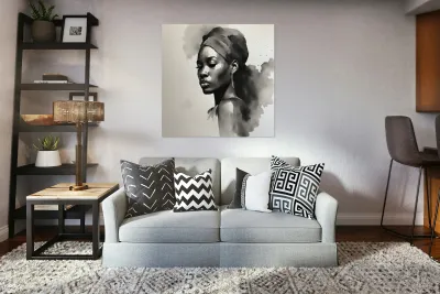 Silhouette of Strength Collection 1 - The Artful Mane 7 Reproduction