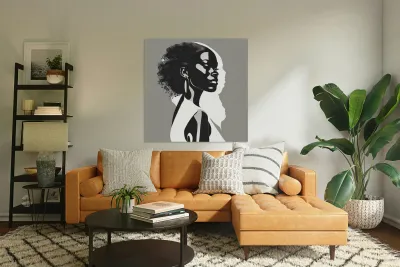 Silhouette of Strength Collection 1 - The Artful Mane 13 Reproduction