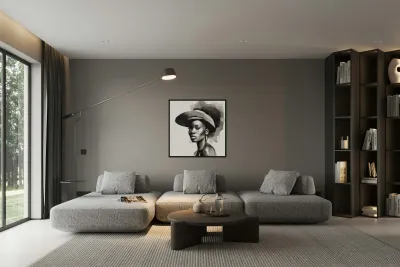 Silhouette of Strength Collection 1 - The Artful Mane 17 Reproduction