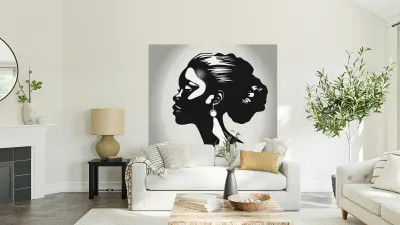 Silhouette of Strength Collection 1 - The Artful Mane 20 Reproduction