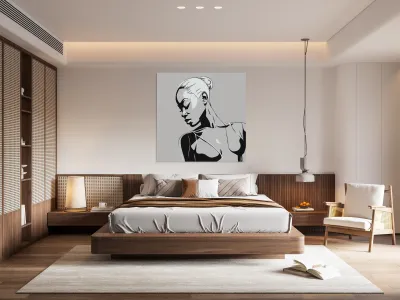 Silhouette of Strength Collection 1 - The Artful Mane 45 Reproduction