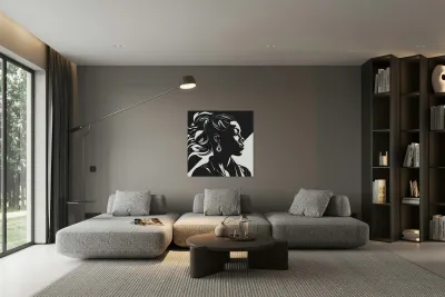 Silhouette of Strength Collection 1 - The Artful Mane 46 Reproduction