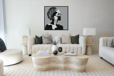 Silhouette of Strength Collection 1 - The Artful Mane 52 Reproduction