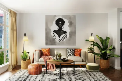 Silhouette of Strength Collection 1 - The Artful Mane 56 Reproduction