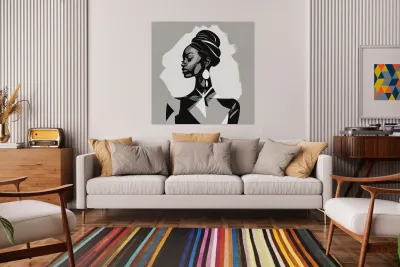 Silhouette of Strength Collection 1 - The Artful Mane 65 Reproduction