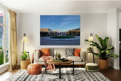 Dallas Cowboys Ford Center Huddle Reproduction