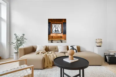 The Heart of Route 66 Reproduction