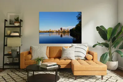 Blue Silence – Manhattan Panorama Reproduction