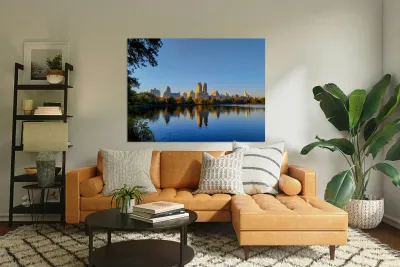 Urban Calm: Central Park View Reproduction