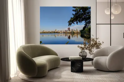 Golden Hour Skyline – Central Park South Reproduction