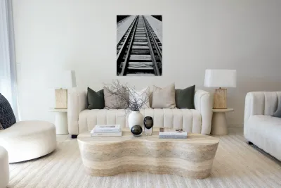 Railroad Tracks Reproduction