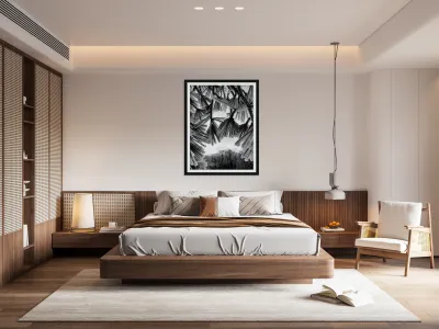 Snowy Conifer 1 Reproduction