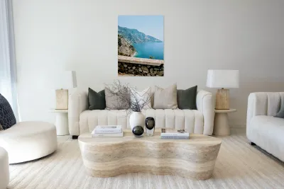 Turquoise Amalfi Views Reproduction