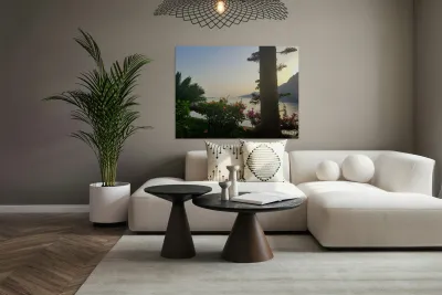 Views from the top of Il San Pietro di Positano Reproduction