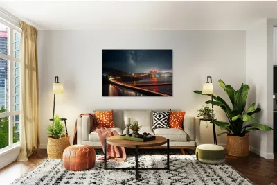 City Lights and Starry Nights Reproduction