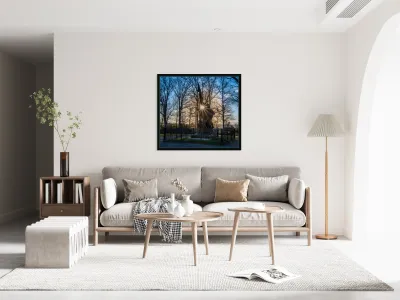 North Carolina Monument Sunset Reproduction